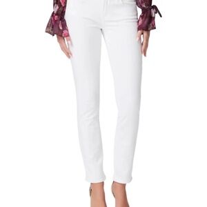 PAIGE Women's Crisp White Skinny Jeans